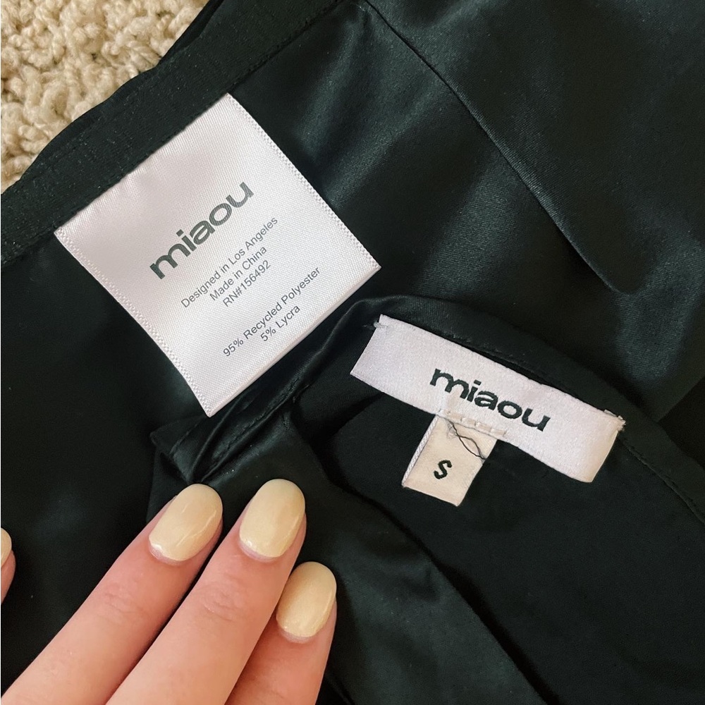 Miaou Tati Top in Black - Picture 9 of 9